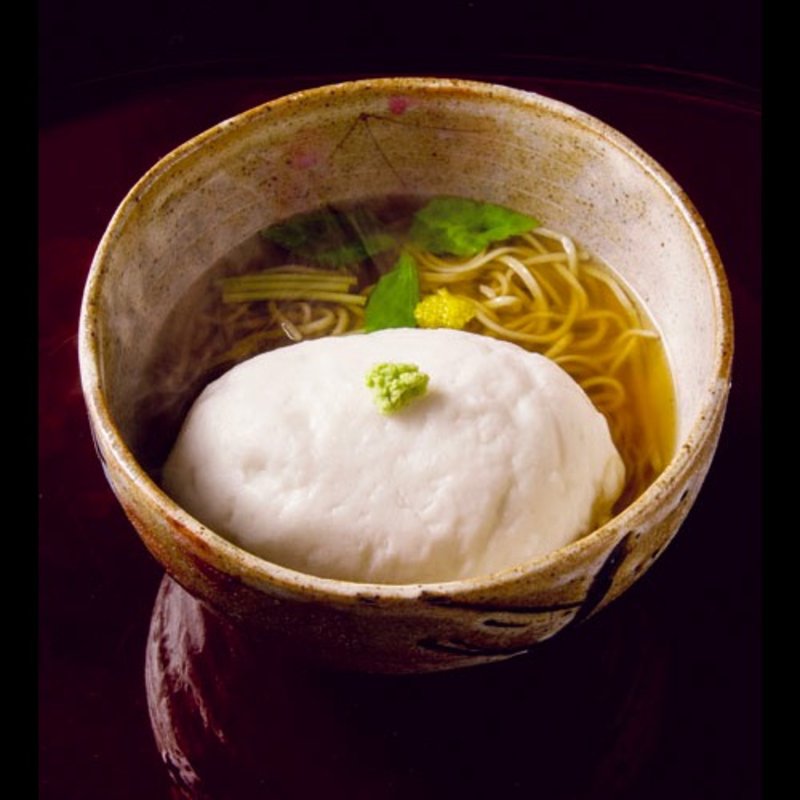 はんぺん蕎麦(手打蕎麦処 紫仙庵（しせんあん）)