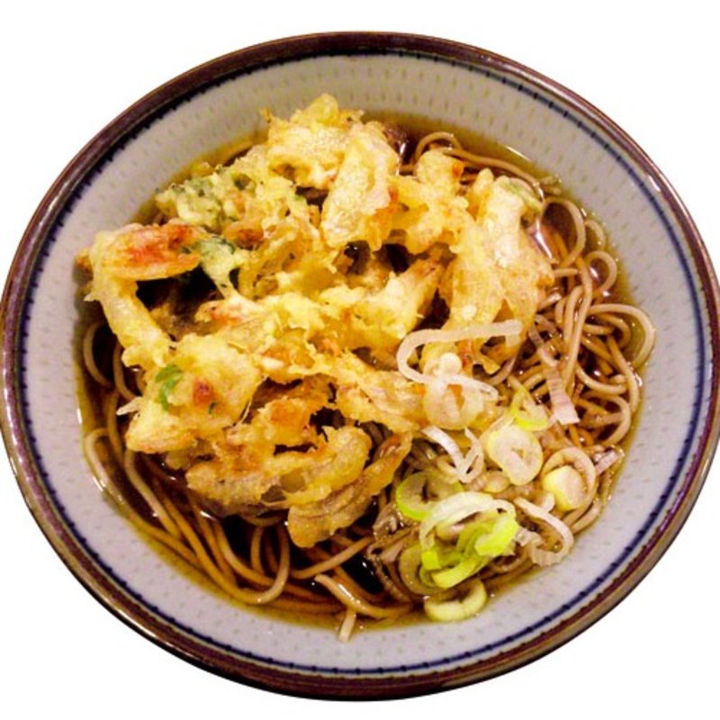 天ぷら（桜えび天）そば(福そば )