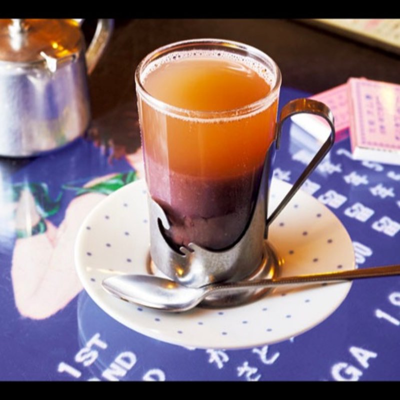 名物ゆであずき(デンキヤホール)