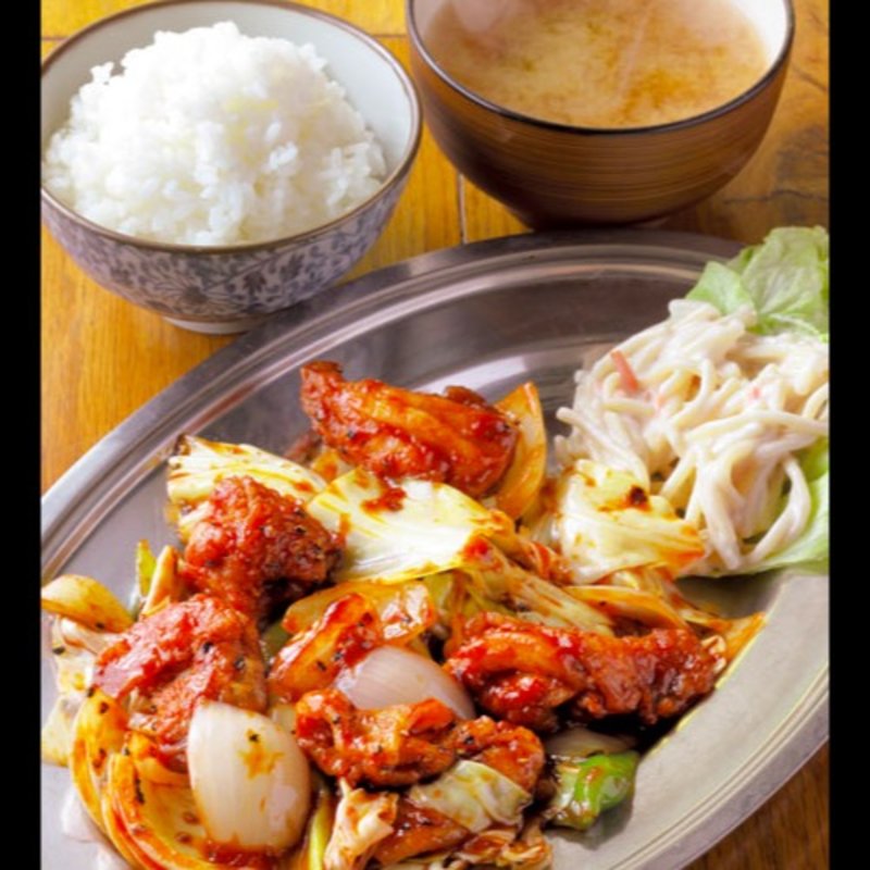 日替わり定食 「酢豚になれなかった酢鶏」(Americans Bar 1960 （アメリカンズバー）)