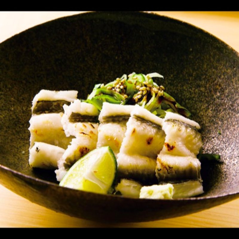 対馬産穴子の白焼(なか山)