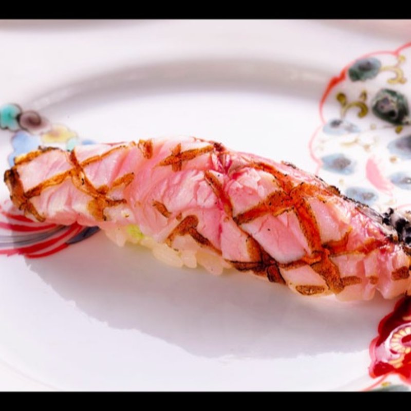 黒ムツの炙り(おすし 磯部)