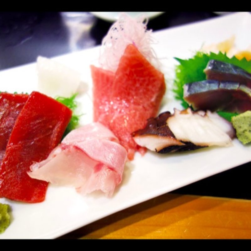 刺身盛り合わせ(つきじ鈴富 すし富本店)