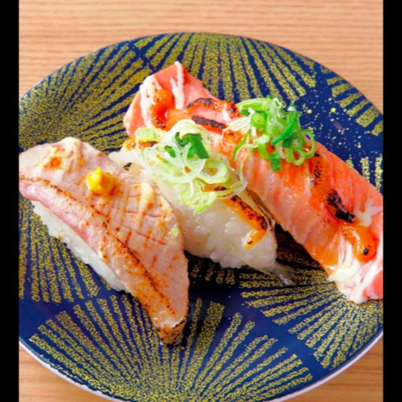 あぶり三貫(回し寿司活 グランツリー武蔵小杉店)