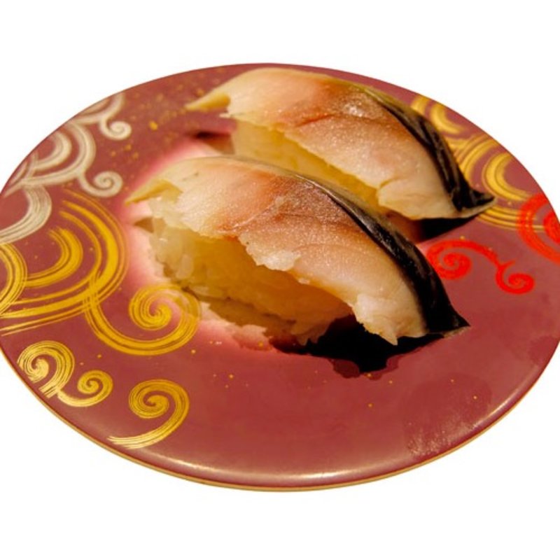 しめさば(こだわり廻転寿司 まぐろ人 秋葉原店)