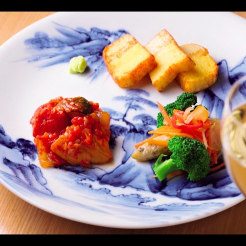 蕎麦前三品盛り合わせ(GINZA kansei)