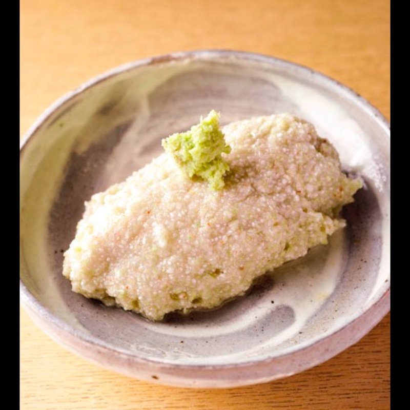 粗挽きそばがき(築地　文化人)