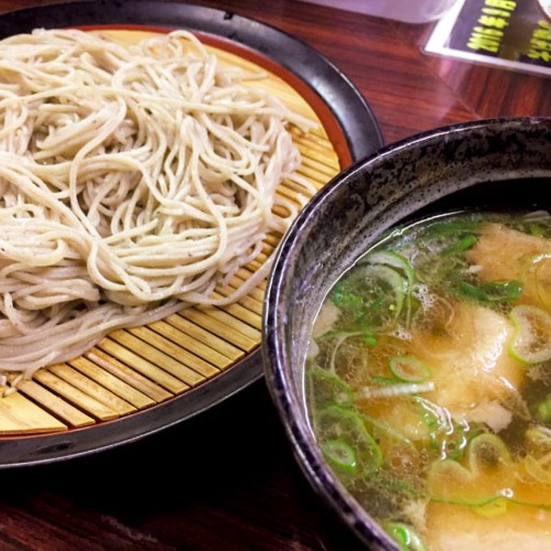 角煮 温汁つけそば（極め塩）(そば助 稲荷町本店)