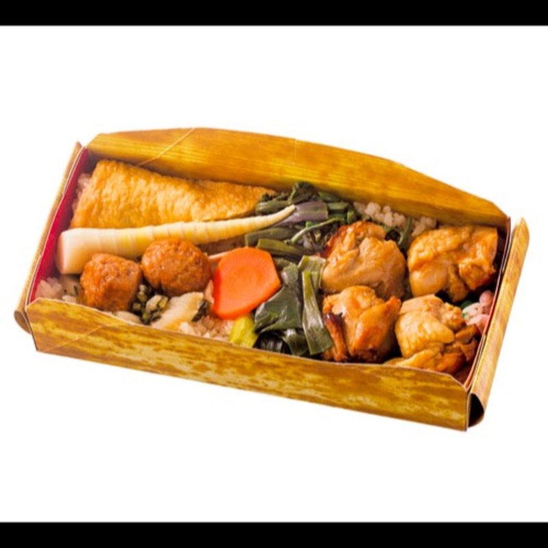 きつねの鶏めし(駅弁屋　品川宿 （品川1号売店）)