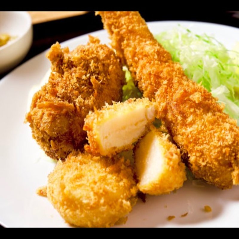 フライ盛り合わせ定食(小田原橋棟)