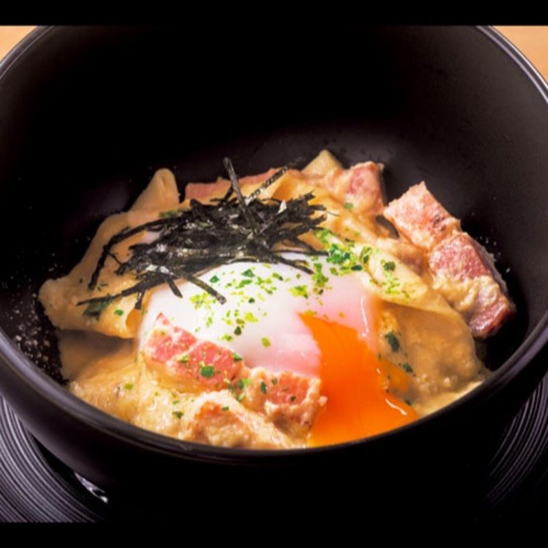 鬼ボナーラ(五代目 花山うどん 銀座店)