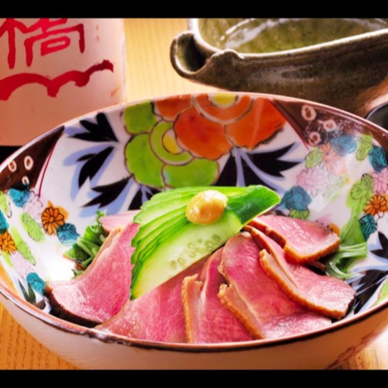 冷製 合鴨ロース(おすし 磯部)