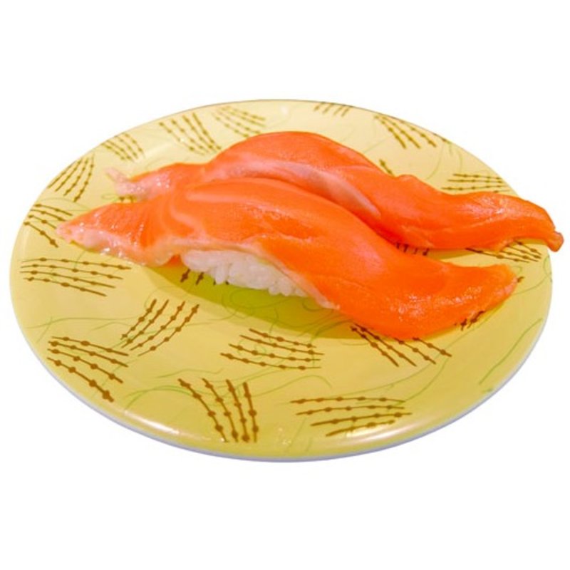 サーモン(回転寿司 根室花まる 銀座店)