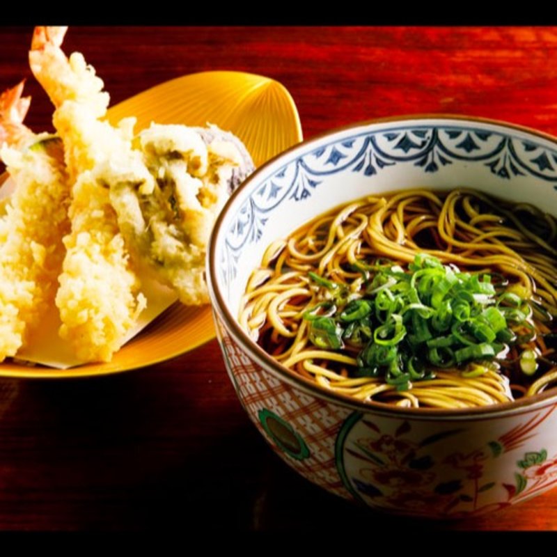 大海老天ぷらそば(嘉一)