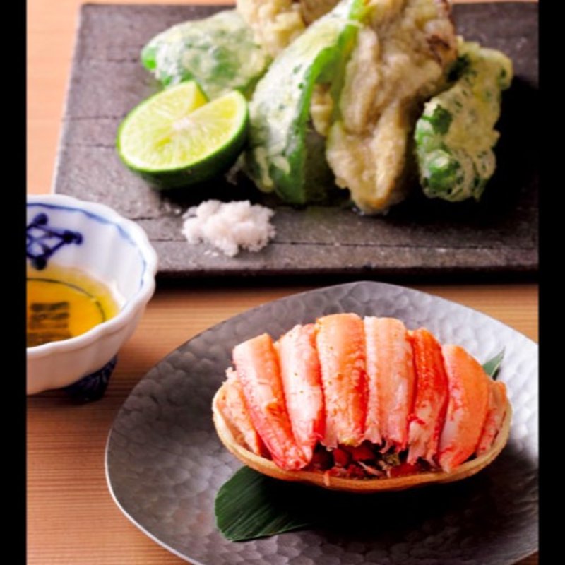 香箱かに 土佐酢(京都鴨そば専門店 浹（あまね）)