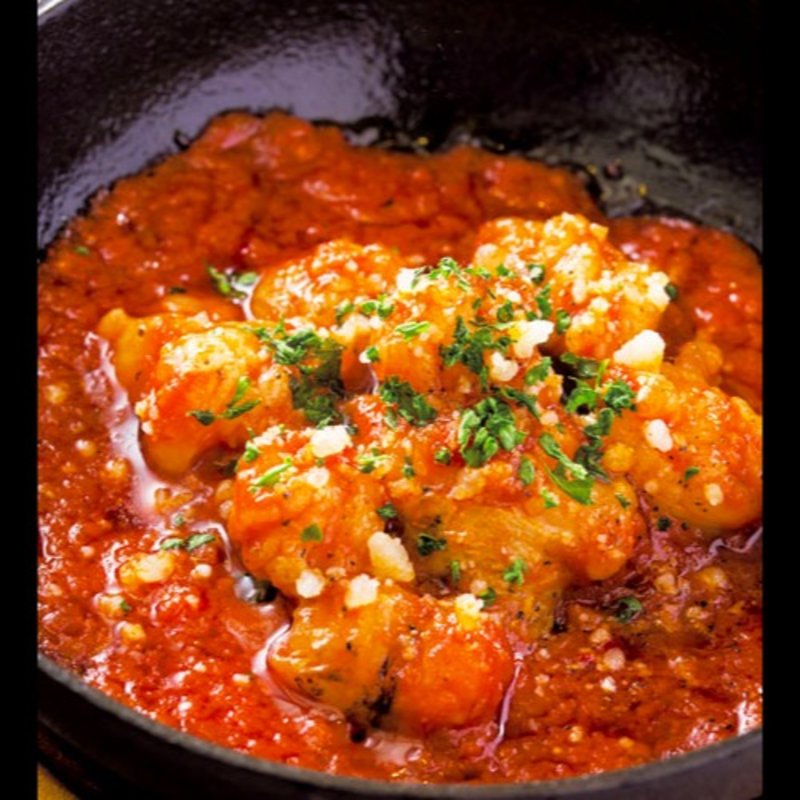 しろころホルモンのトマト煮込み(イタリアンバール OTTO)