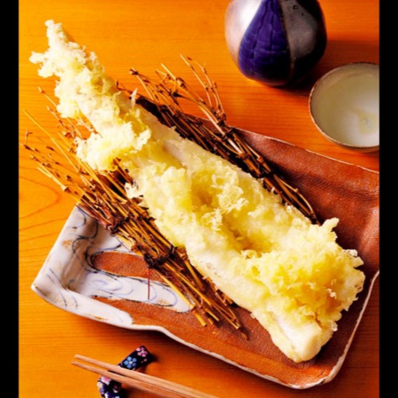 対馬朝締め活穴子一本天(浅草じゅうろく)