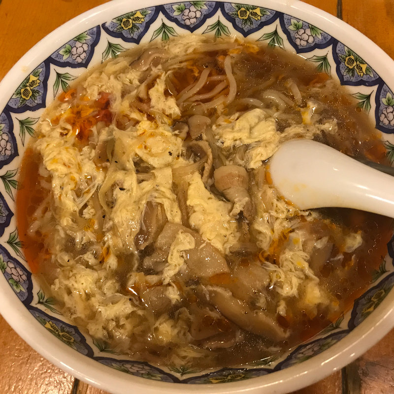 スーラータンメン(中国ラーメン揚州商人 新横浜店)