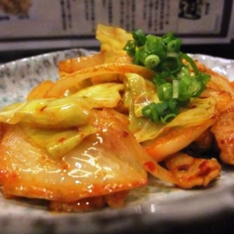 豚キムチ(鉄板 道)