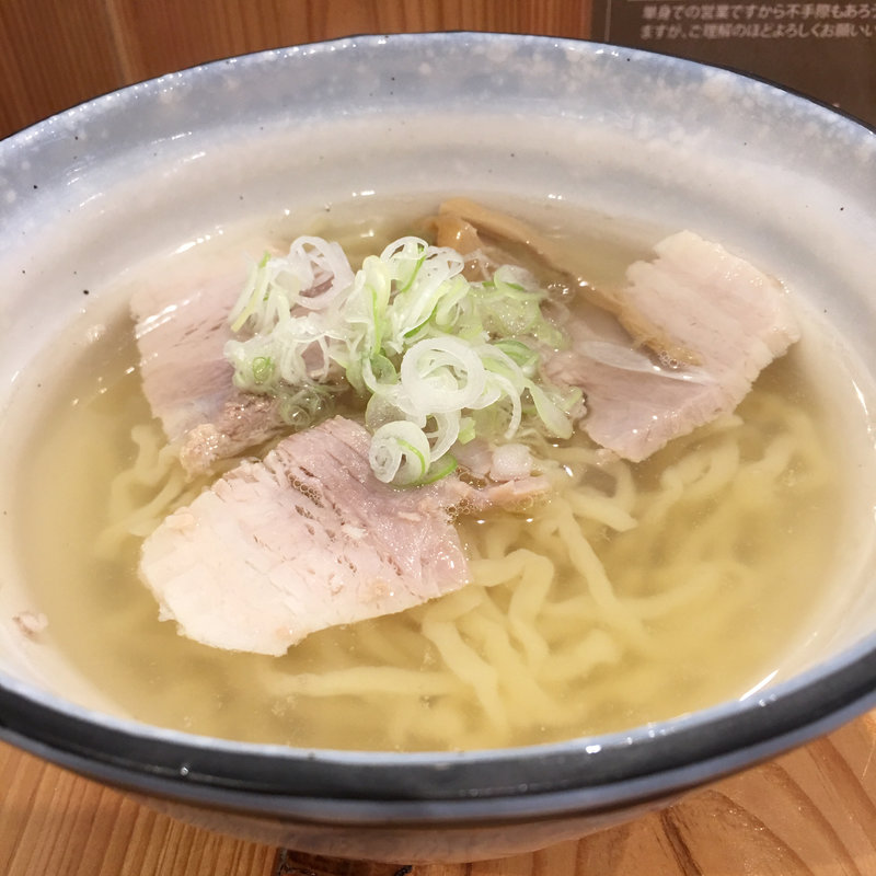 会津山塩らーめん(塩々 （しょっぺしょっぺ）)