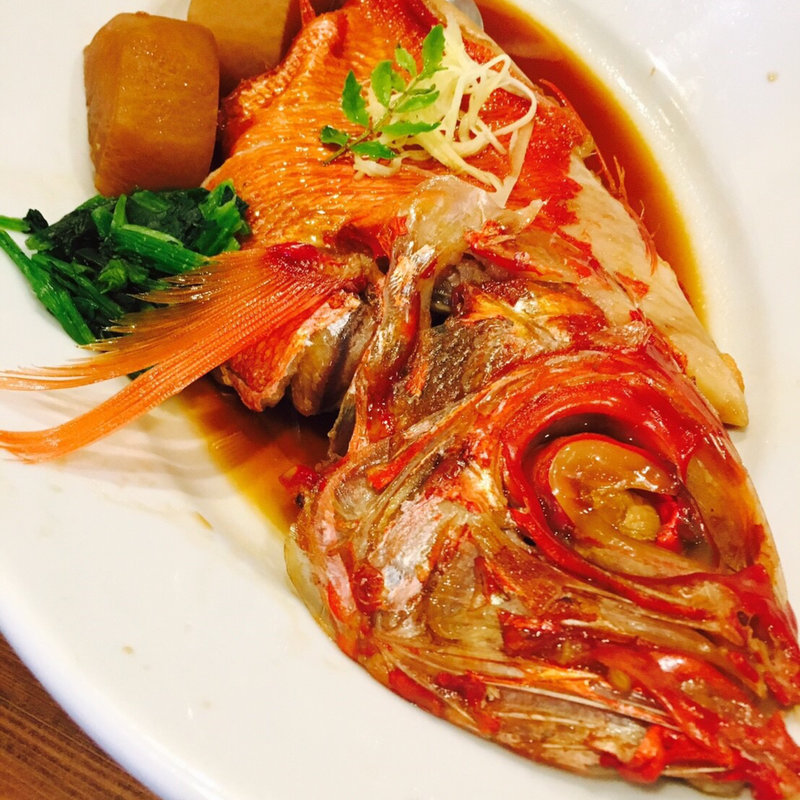 金目鯛の煮付け(味くらべ )