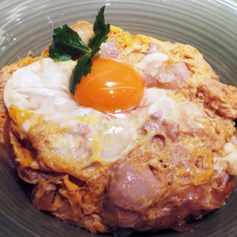 丹波肉鶏の親子丼(大阪釆なりうどん きらく 阿倍野店)