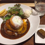 ハンバーグのデミチーズロコモコ(GB style-CAFE そごう広島店 （GB スタイルカフェ）)