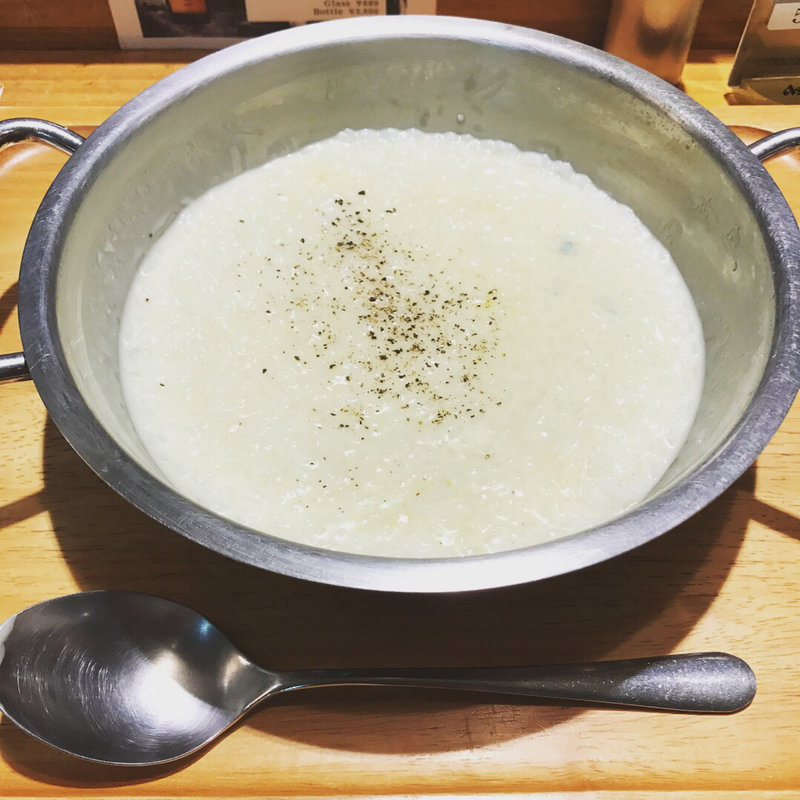 3種チーズのリゾット(RISO CANOVIETTA)