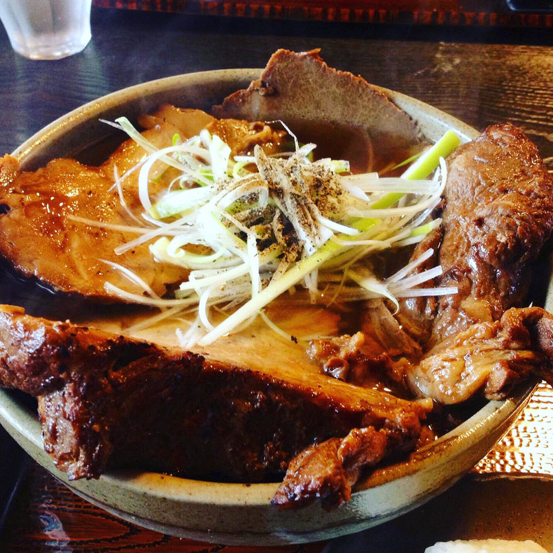 チャーシュー蕎麦(そばの丘)