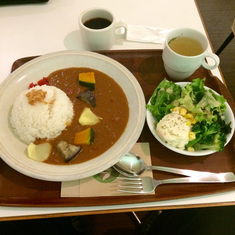 茶空楽カレーセット