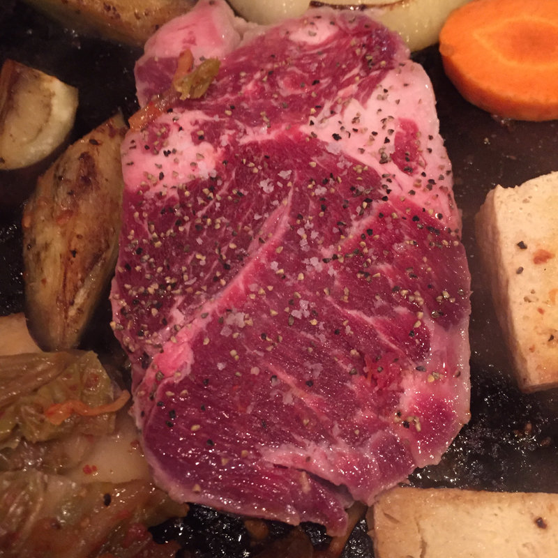 【イベリコ豚】ステーキランチ裏メニューメニュー全て完売した場合ご用意致します(イベリコ豚おんどる焼 裏渋屋)