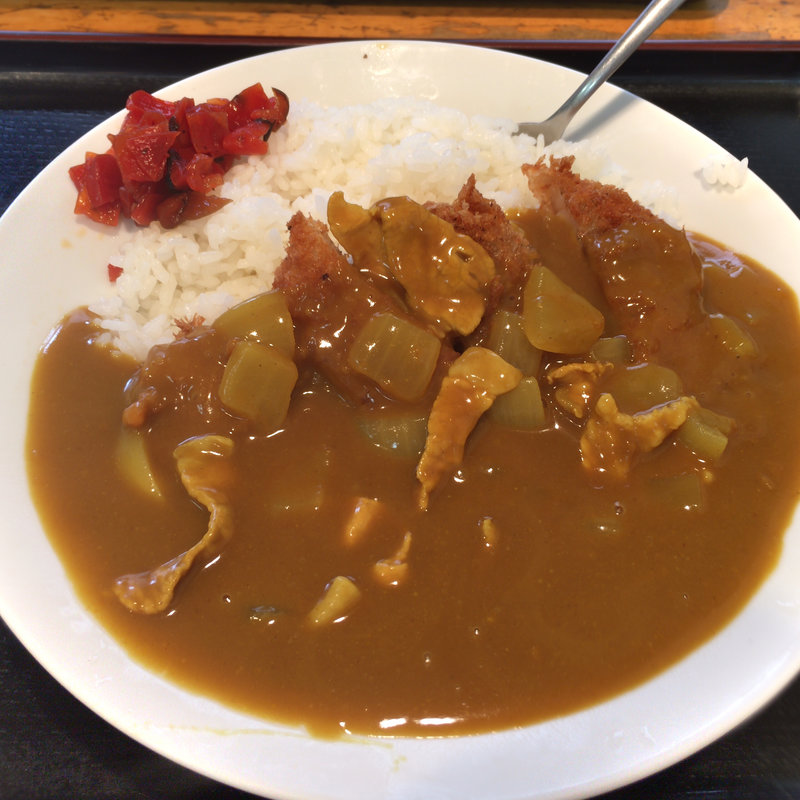 カツカレー(ほそ島や)