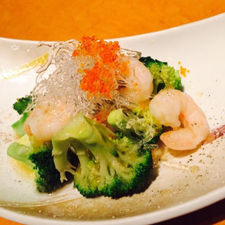 小海老とブロッコリーのサラダ(雅Japo （がじゃぽ）)