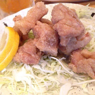 鶏の塩唐揚げ(串山平八郎 （くしやまへいはちろう）)