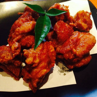 若鶏の唐揚げ(焼き鳥 鳥抱月 （ヤキトリ トリホウゲツ）)