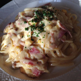 カルボナーラ風和え麺(ラトゥール （Latour）)