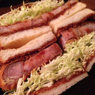 ちょっとウワサのカツサンド(かめやま )