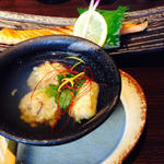 鮭ハラス焼とれんこんまんじゅう定食(しのえもん )