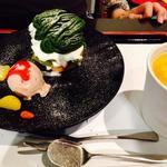 宇治抹茶のモンブラン(あべまき茶屋 （あべまきちゃや）)