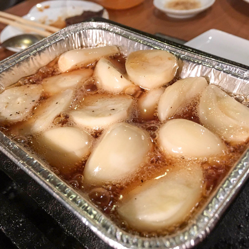 ニンニクホイル焼き(焼肉讃 八丁堀本店)