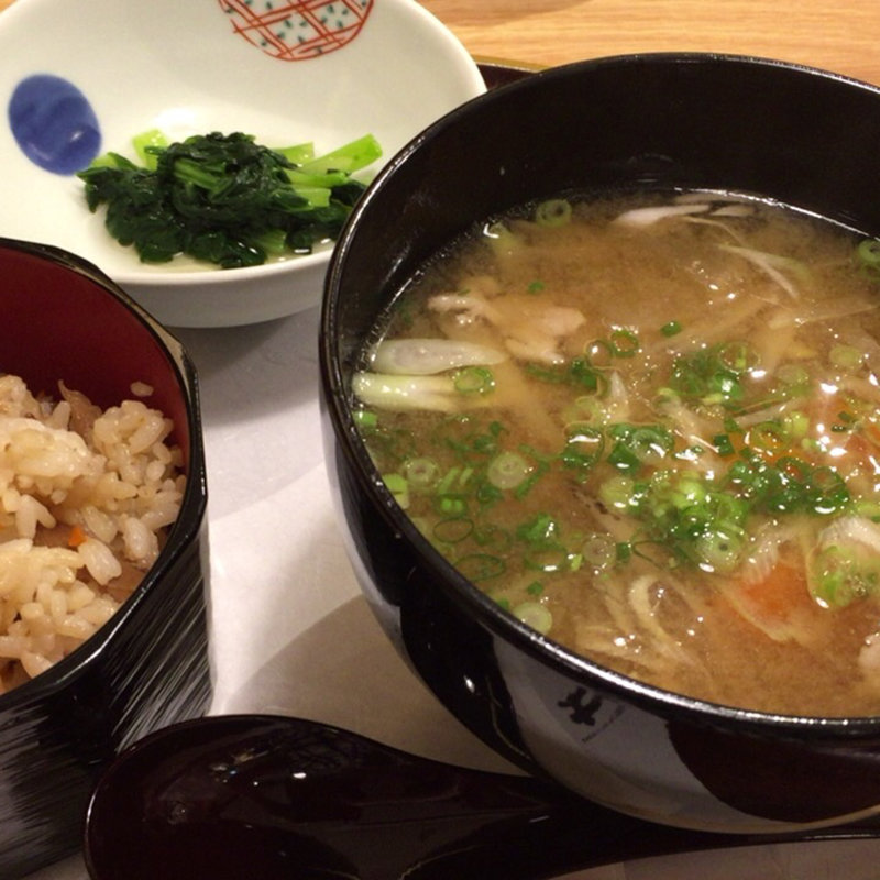 豚汁ご飯(汁や)