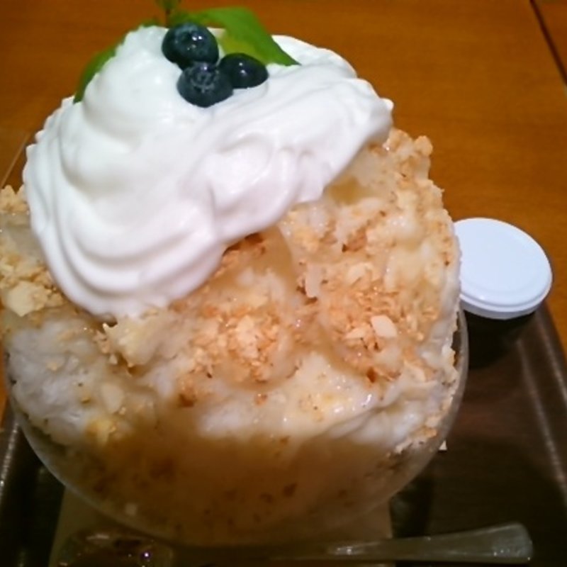 ブルーベリー＆ヨーグルトエスプーマ(銀座のジンジャー 銀座本店)