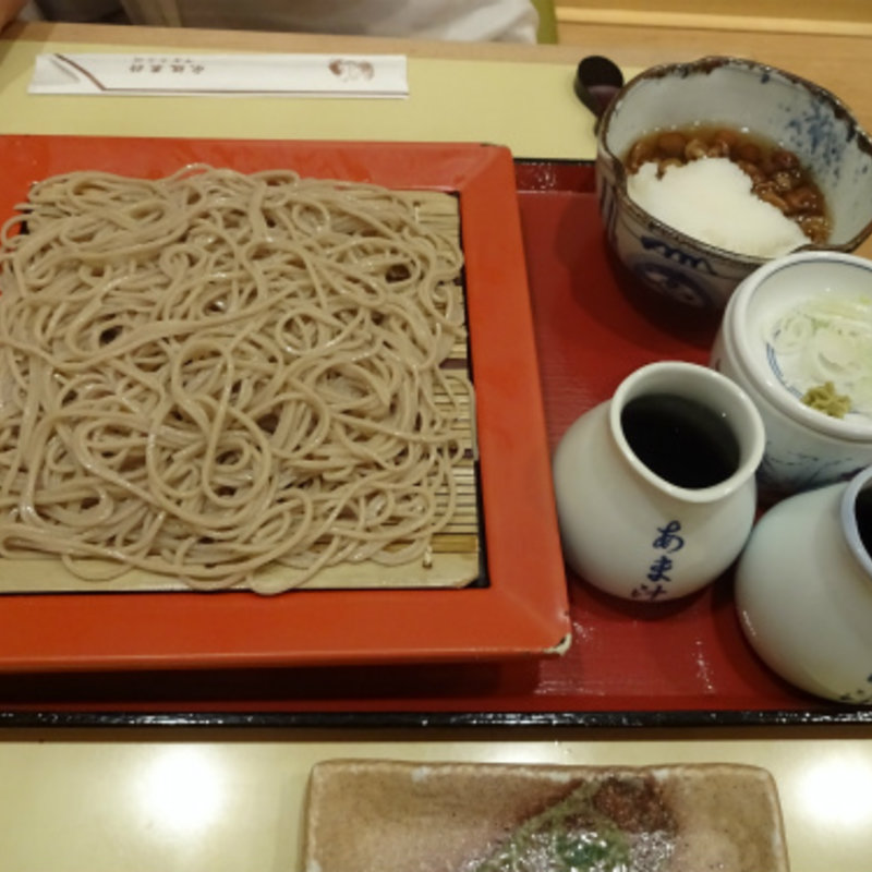 なめこおろしそば(永坂更科布屋太兵衛 横浜高島屋店)