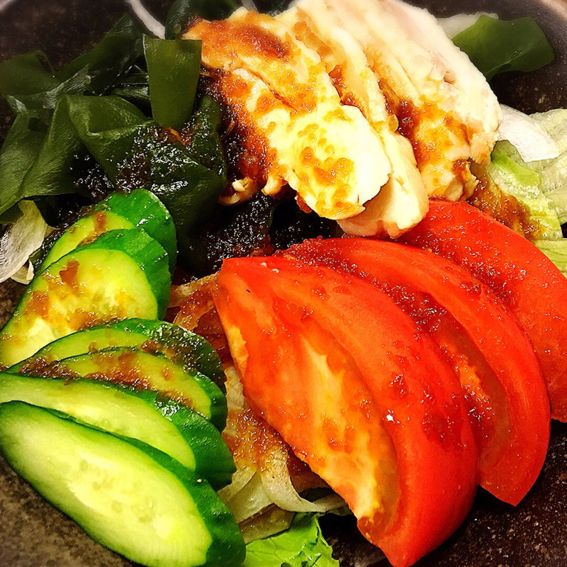 のんちゃんの辛口サラダ(焼き鳥のんちゃん 本館)