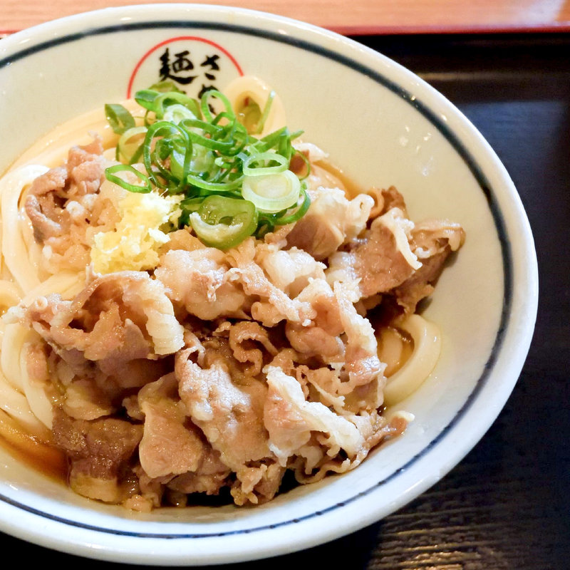 肉ぶっかけ冷(さぬき麺市場 高松中央インター林店 )