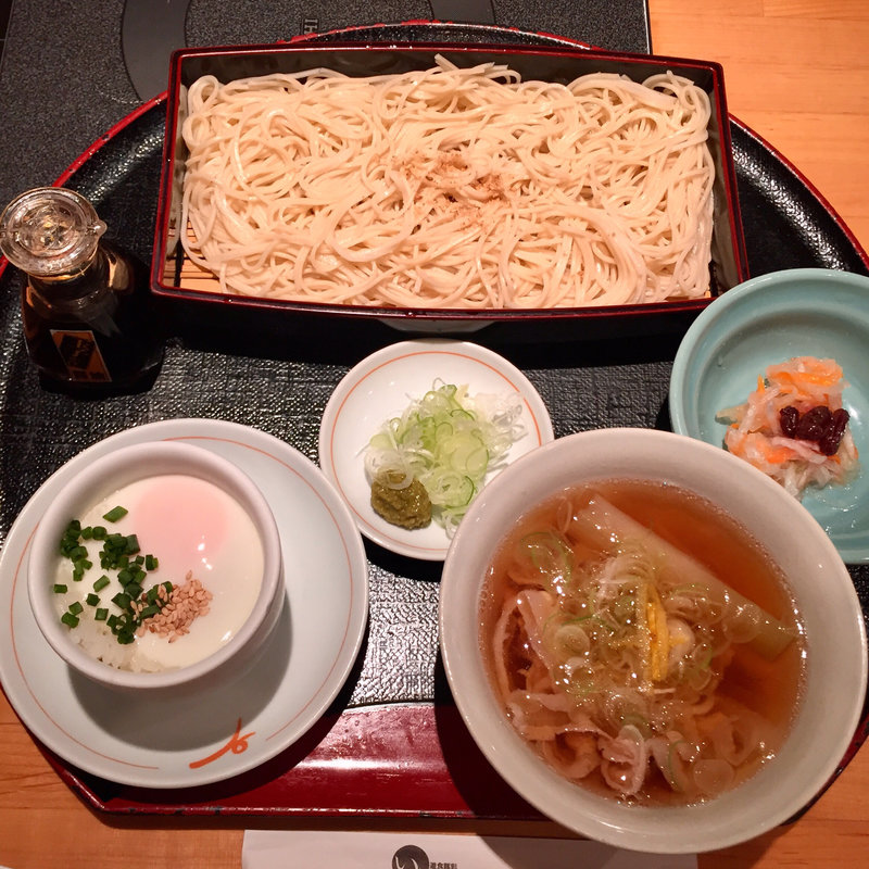 黒豚つけ麺セット(遊食豚彩 いちにいさん 銀座店)