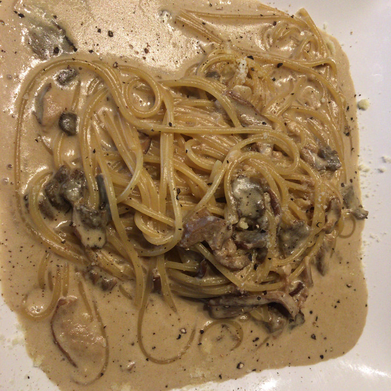 ポルチーニソースパスタ(百年の隠れ家 DEN 伝)