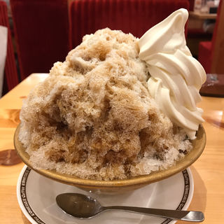 コーヒーミルク＆ソフト氷(コメダ珈琲店 丸井中野店)