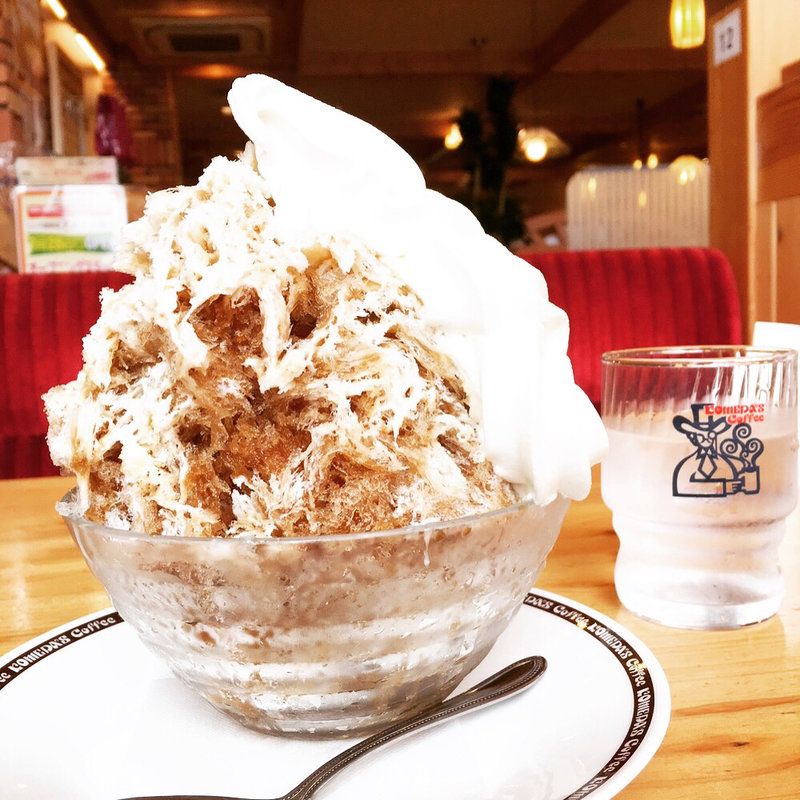 コーヒーミルク＆ソフト氷 ミニ(コメダ珈琲店 阪神尼崎店)