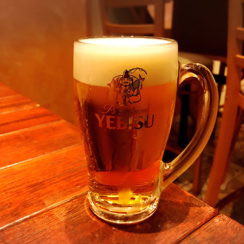 エビスビール(肉ビストロTEPPEN)